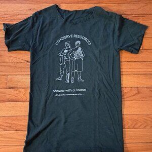 Vintage green t shirt small. Captain America and Jolly Green Giant